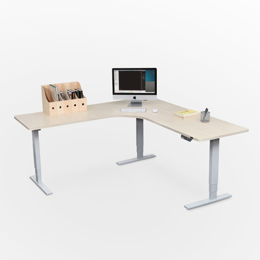 三腿升降桌 桌腿柱节倒立	