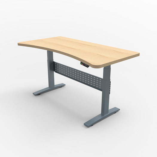 Two-legs Lift table
Table with curved