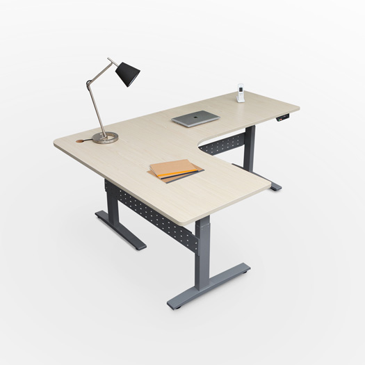 Three-legged Lift table
  L-shaped
