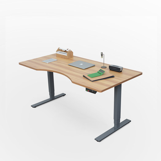 Two-legs Lift table
Table with small curved